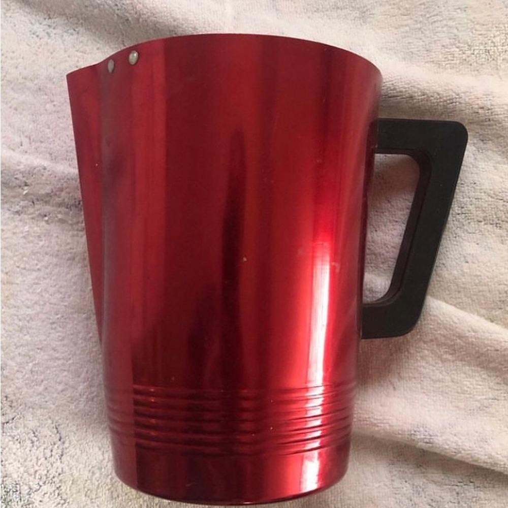 Red Aluminum Pitcher by Regal Supreme